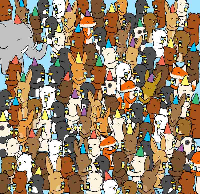 Brain Teaser Test Find Three Empty Glasses